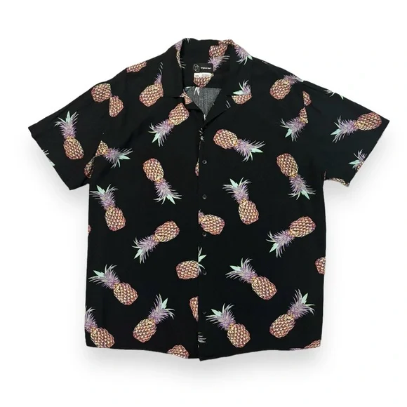 ORIGINAL USE Big& Tall Short Sleeve Button Down Top - Picture 2 of 6